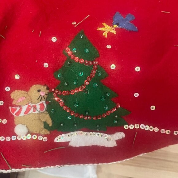Handmade Tree Skirt - Picture 10 of 16